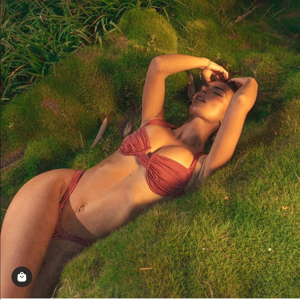 Inamorata Luciana Satin Bikini Set BNWOT